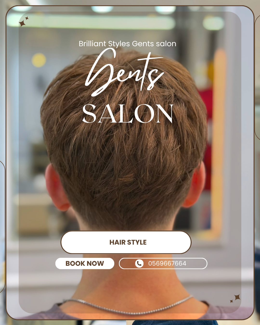 Professional men's haircut and beard trim at the best barber shop in Al Barsha, Dubai